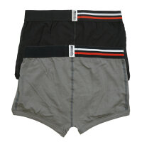 Brachial 2er Pack Boxer Shorts "#1" black/grey