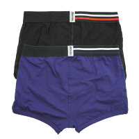 Brachial 2er Pack Boxer Shorts "#1" schwarz/navy