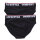 Brachial 2er Pack Brief Slip "#2" black/black