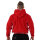 Brachial Zip-Hoody "Spacy" rot/weiß