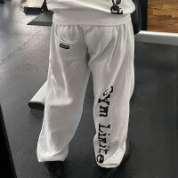 Brachial Tracksuit Trousers "Gym" white/black 4XL