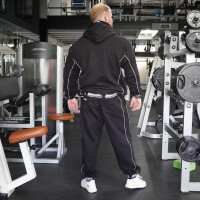 Brachial Tracksuit Trousers "Spacy" black/white 3XL