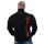 Brachial Zip-Sweater "Gym" black/red S