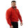 Brachial Zip-Sweater "Gym" red/white XL