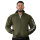 Brachial Zip-Sweater "Gym" military green/black S