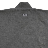 Brachial Zip-Sweater "Gym" darkgreymelounge/black