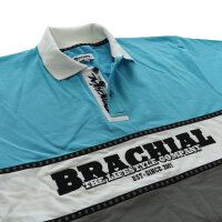 Brachial Polo-Shirt "Nautic" blau/grau