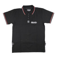 Brachial Polo-Shirt "Sunrise" schwarz