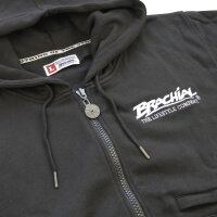 Brachial Zip-Hoody "HDZC-reed" black/white