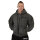 Brachial Zip-Hoody "HDZC-reed" dunkelgraumeliert/schwarz