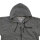 Brachial Zip-Hoody "HDZC-reed" dunkelgraumeliert/schwarz